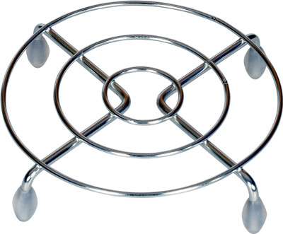 

KCL SS Round Hot Pot Stand Matte Trivet(Pack of 1)