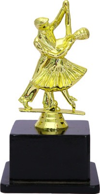 

Trophy Emporium 3D Golden Dancing Couple Trophy Trophy(M)
