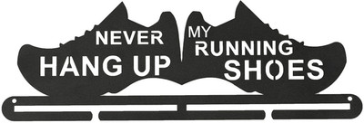 

Runwynd Never Hang Up My Running Shoes Medal Hanger - Two Feet Trophy(L)