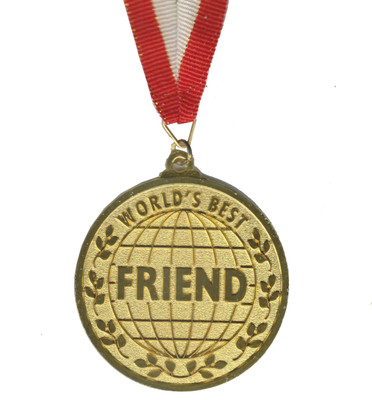 

Atpata Funky World'S Best Friend Gold Medal Medal(M)