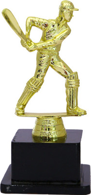 

Trophy Emporium 3D Golden Cricket Trophy Trophy(M)
