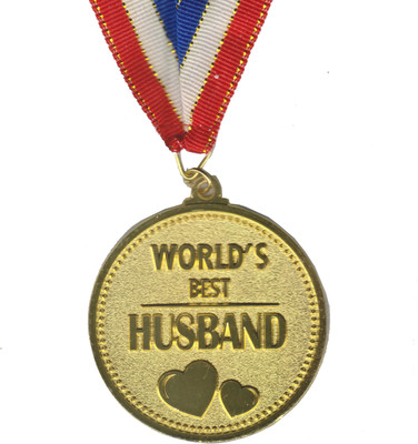 

Atpata Funky World's Best HUSBAND Gold Medal Medal(M)