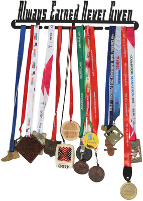

Runwynd Always Earned Never Given Medal Hanger Trophy(L)