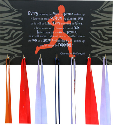 

Runwynd Zebra Medal Hanger - Black Medal(L)