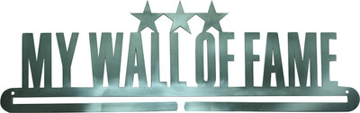 

runwynd Wall of Fame 3 Stars Metal Medal Hanger Trophy(L)