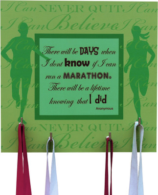 

Runwynd I Ran A Marathon Medal Hanger - Green Medal(M)