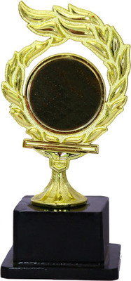 

Trophy Emporium Golden Flame Flag Trophy Trophy(M)