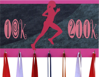 

Runwynd 10k 21k Women Medal Collection Hanger Medal(L)