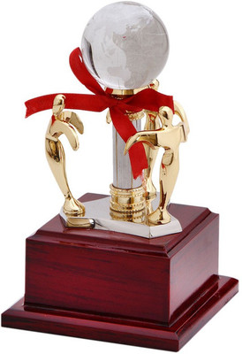 

Frontfoot Sports FTK Crystal Team Award Trophy(21.5 cm)