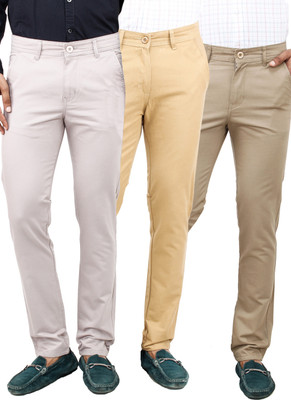 

Uber Urban Slim Fit Men's Multicolor Trousers