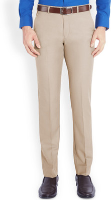 

Park Avenue Slim Fit Men's Brown Trousers
