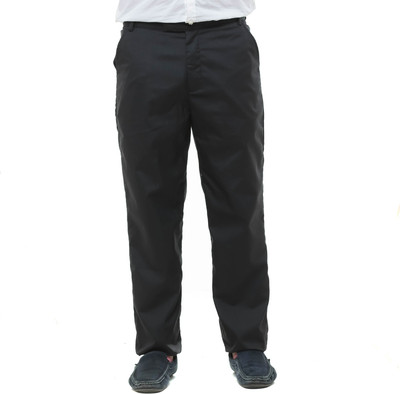 OLD KHAKI Regular Fit Men Black Trousers