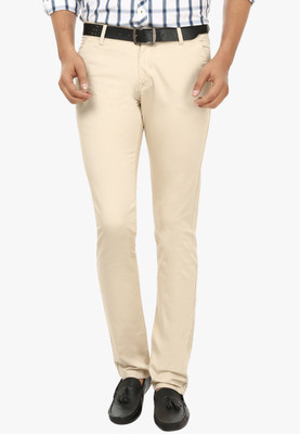 

Fever Slim Fit Men's Cream Trousers