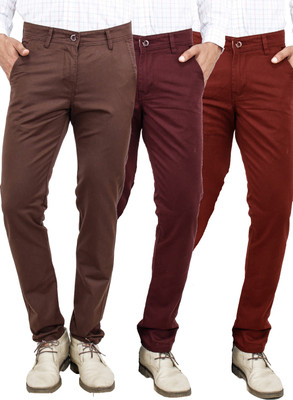 

Uber Urban Slim Fit Men's Multicolor Trousers