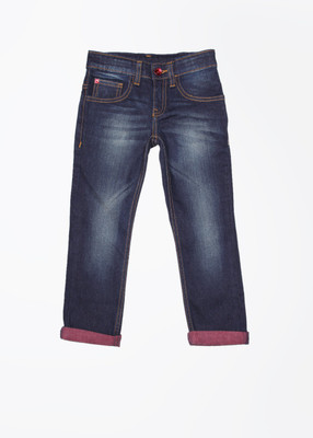 

United Colors of Benetton. Regular Fit Boys Dark Blue Trousers, 902