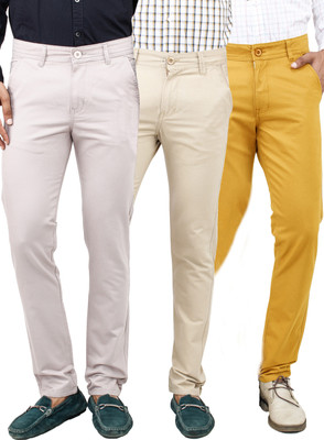 

Uber Urban Slim Fit Men's Multicolor Trousers
