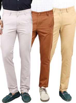 

Uber Urban Slim Fit Men's Multicolor Trousers