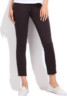 

Lee Slim Fit Women's Purple, Grey Trousers, Winetasting