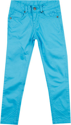 Cherokee Girls Light Green Trousers, Blue