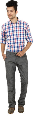 

Carbon Slim Fit Men's Grey Trousers