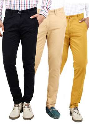 

Uber Urban Slim Fit Men's Multicolor Trousers