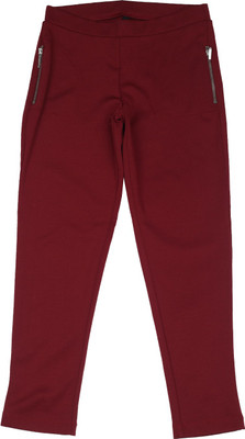 

United Colors of Benetton. Girls Maroon Trousers, K13