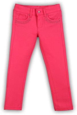 

Lilliput Regular Fit Girls Pink Trousers, Pink light