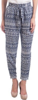 

Uptownie Lite Regular Fit Women' White Trousers