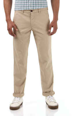

Shapes Slim Fit Men's Beige Trousers