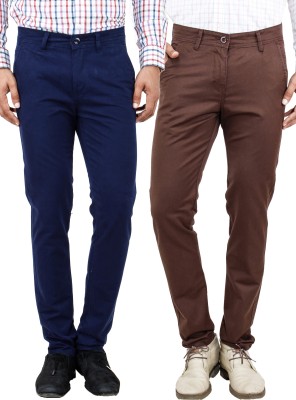 

Uber Urban Slim Fit Men's Multicolor Trousers