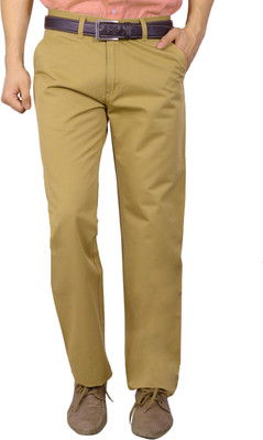 

Studio Nexx Regular Fit Men's Green Trousers, Olive green