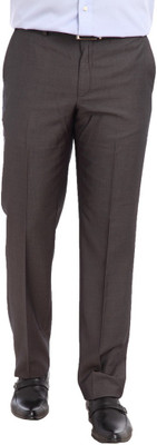 

Park Avenue Regular Fit Men's Brown Trousers