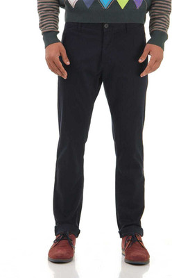 

Shapes Slim Fit Men's Dark Blue Trousers