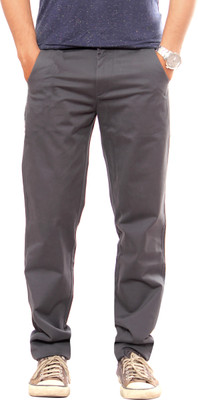 

Uber Urban Slim Fit Men's Grey Trousers