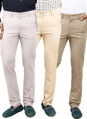 

Uber Urban Slim Fit Men's Multicolor Trousers
