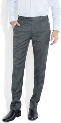 

Park Avenue Slim Fit Men's Grey Trousers