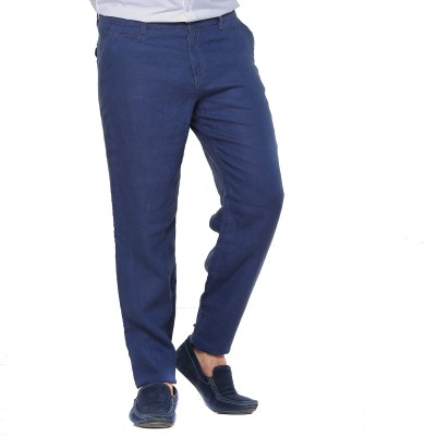 Twist99 Regular Fit Men Blue Trousers