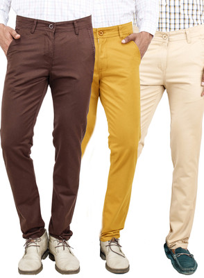 

Uber Urban Slim Fit Men's Multicolor Trousers