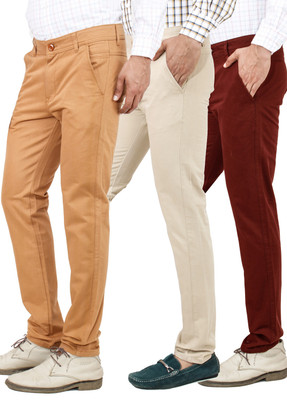 

Uber Urban Slim Fit Men's Multicolor Trousers