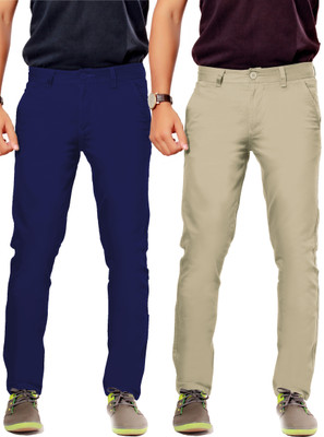 

Uber Urban Rocky Slim Fit Men's Dark Blue, Silver Trousers