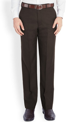 

Park Avenue Regular Fit Men's Brown Trousers