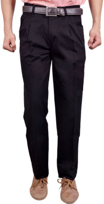 

Studio Nexx Regular Fit Men's Black Trousers