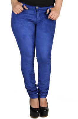 

Fashion Cult Slim Fit Women's Dark Blue Trousers