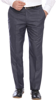 

Park Avenue Regular Fit Men's Grey Trousers