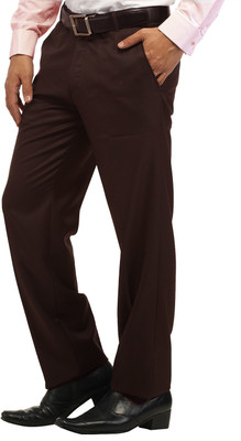 INSPIRE Slim Fit Men Blue Trousers