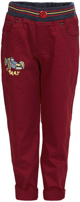 

Benext Regular Fit Boys Maroon Trousers