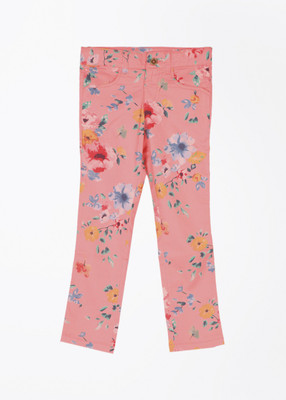 

United Colors of Benetton. Slim Fit Girls Pink Trousers, 901