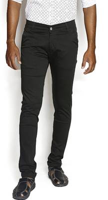 Bdow Fashion Collection Slim Men's Dark Green Jeans