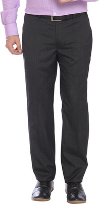 

Park Avenue Slim Fit Men's Grey Trousers