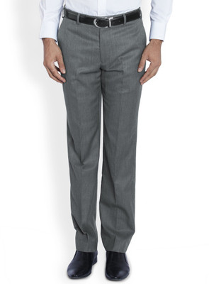

Park Avenue Slim Fit Men's Grey Trousers